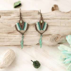 Orecchni in macrame