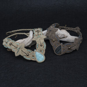 Collier in macrame