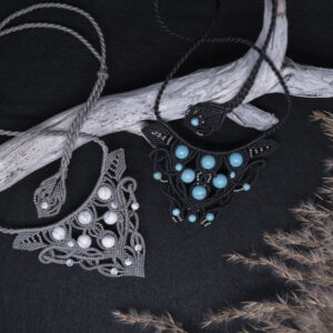 Collier im macrame